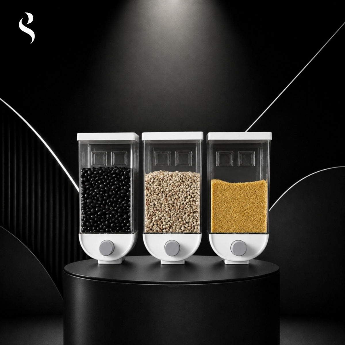 3 Pieces Cereal Dispenser